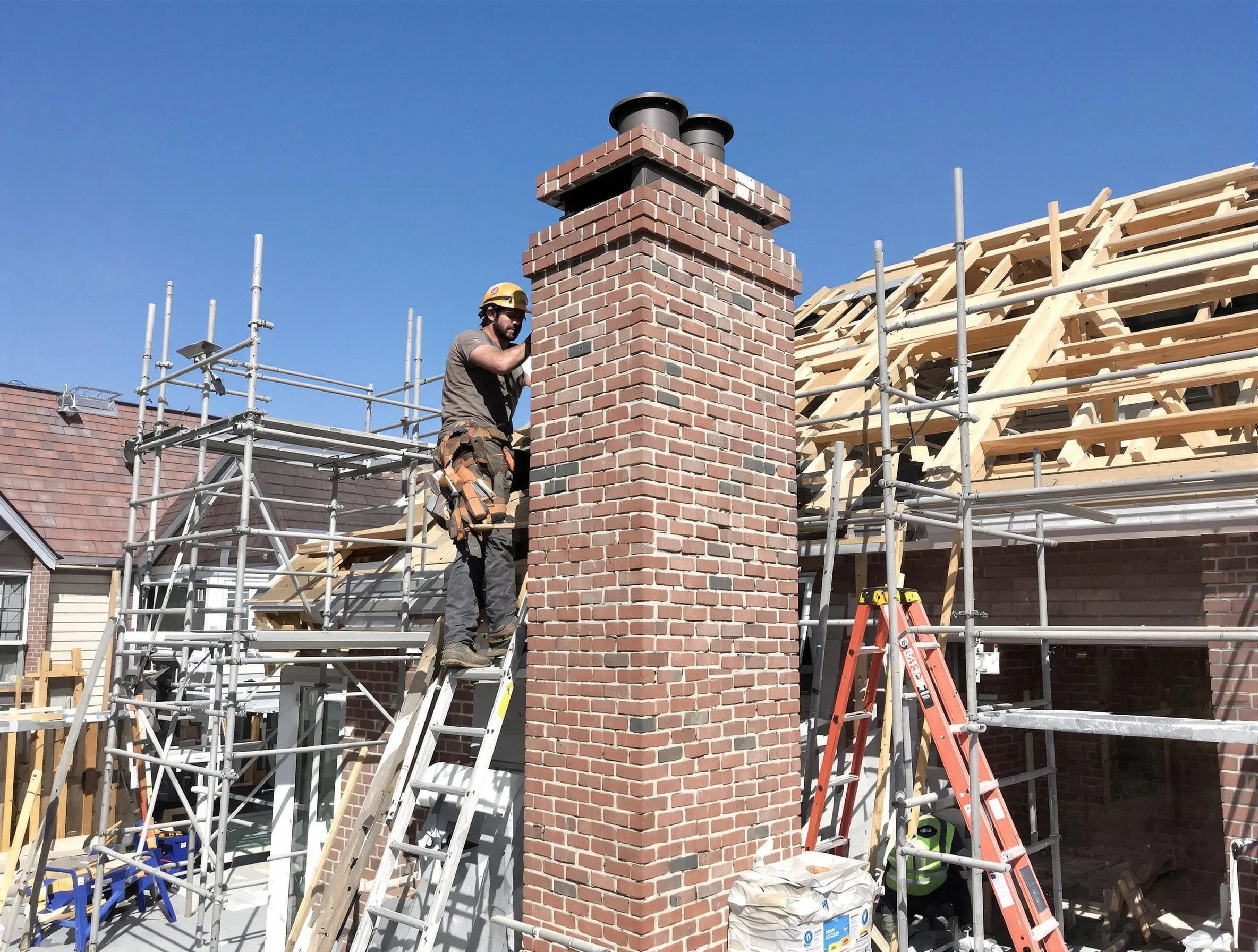 New chimney installation completed by El Cerro Mission Chimney Sweep in El Cerro Mission, NM