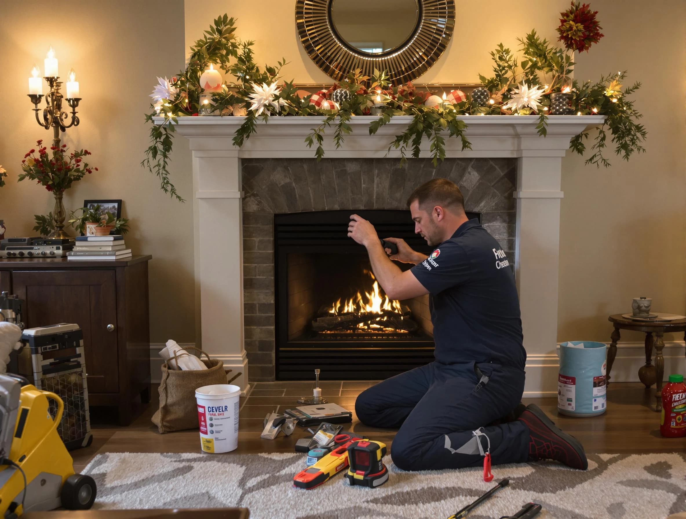 El Cerro Mission Chimney Sweep offering fireplace maintenance services in El Cerro Mission, NM