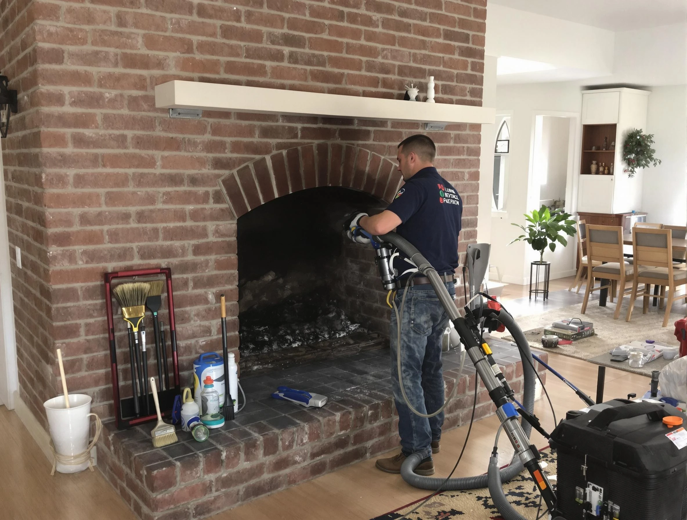 Chimney Cleaning in El Cerro Mission