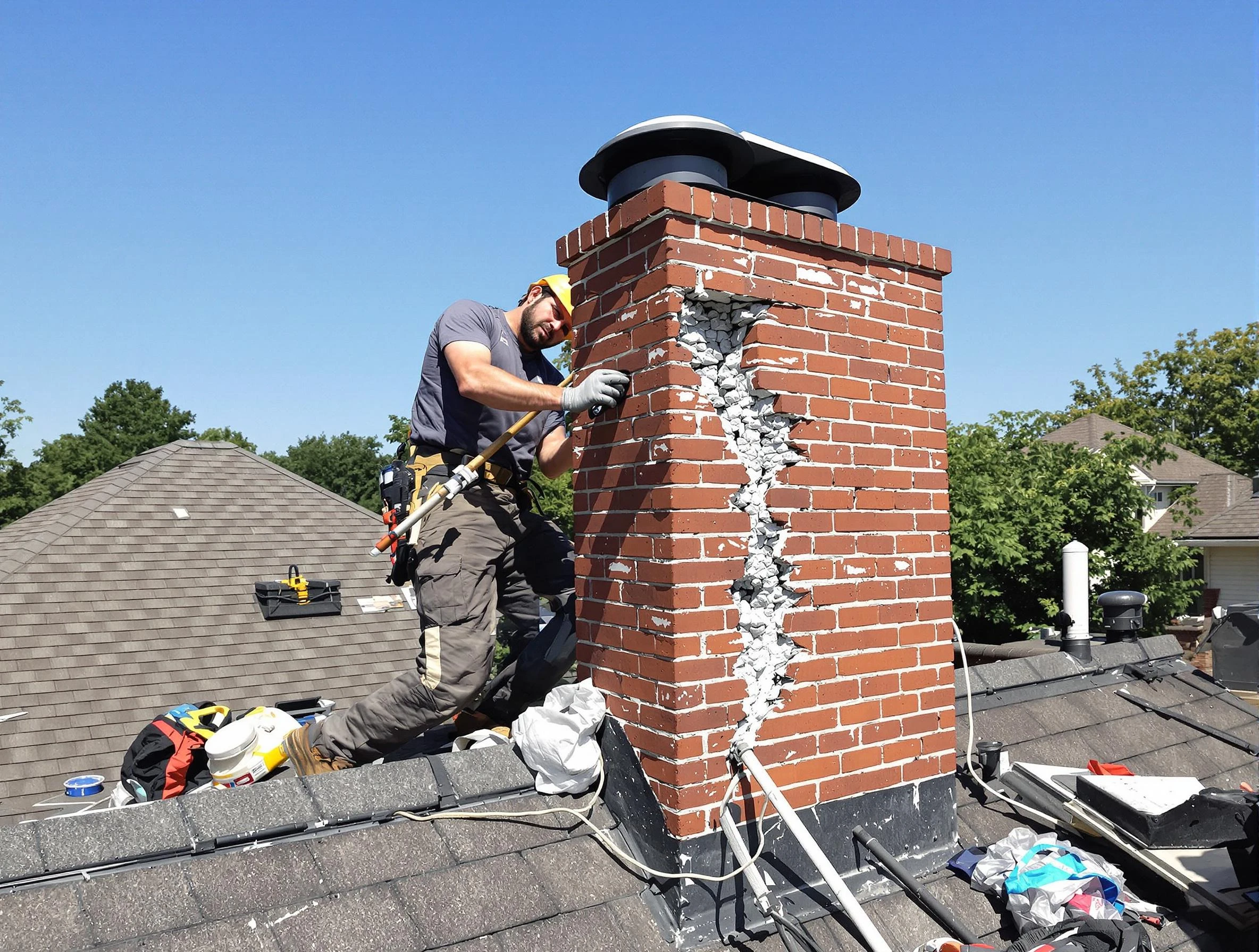 Chimney Repair in El Cerro Mission