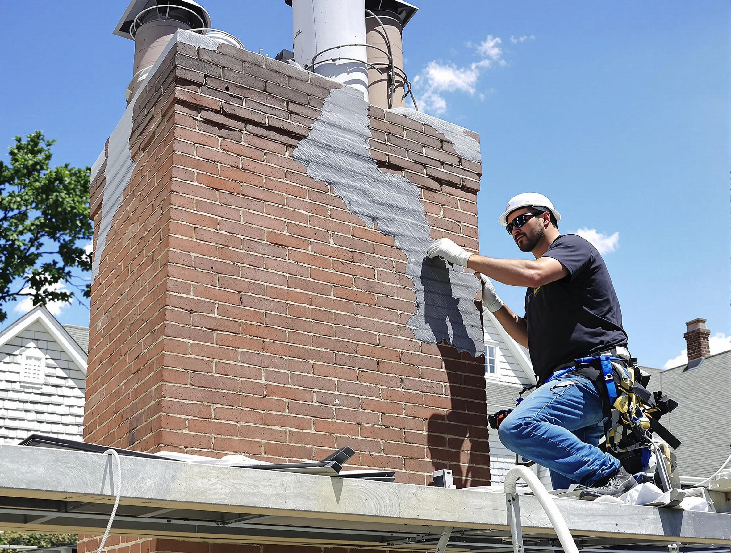 Chimney Restoration in El Cerro Mission