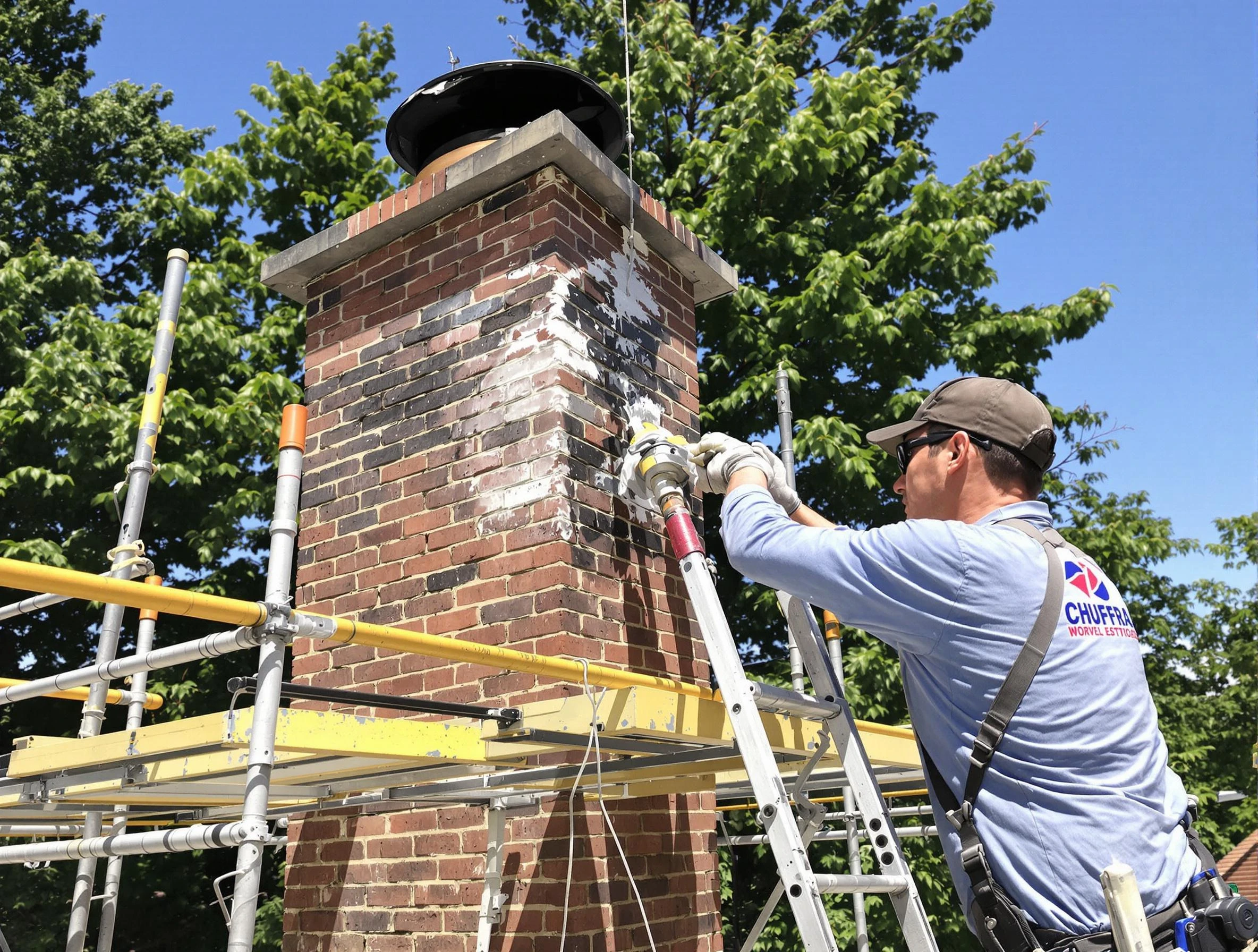 Structural chimney repair by El Cerro Mission Chimney Sweep in El Cerro Mission, NM